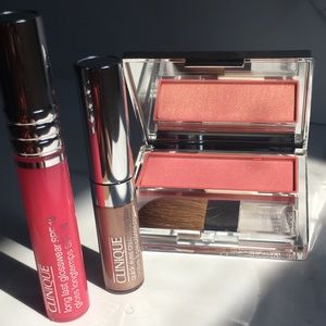 2 items: Clinique eye + cheek bundle